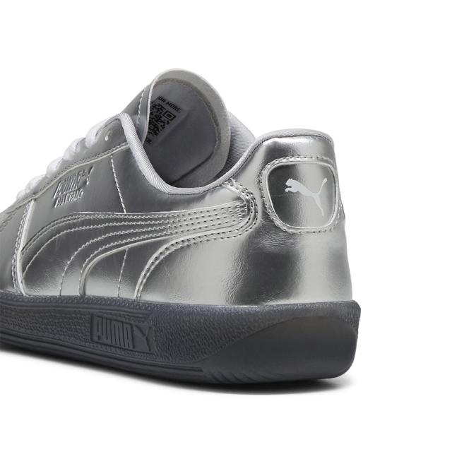 プーマ スニーカー レディース パレルモ アストロ エスケープ puma Palermo Astro Escape Wns きれいめ ブランド ローカット ジャーマントレーナー クリアソール シルバー メタリック 靴 シューズ 402331 秋 冬_3