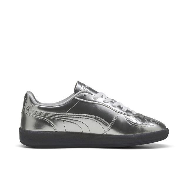 プーマ スニーカー レディース パレルモ アストロ エスケープ puma Palermo Astro Escape Wns きれいめ ブランド ローカット ジャーマントレーナー クリアソール シルバー メタリック 靴 シューズ 402331 秋 冬_4