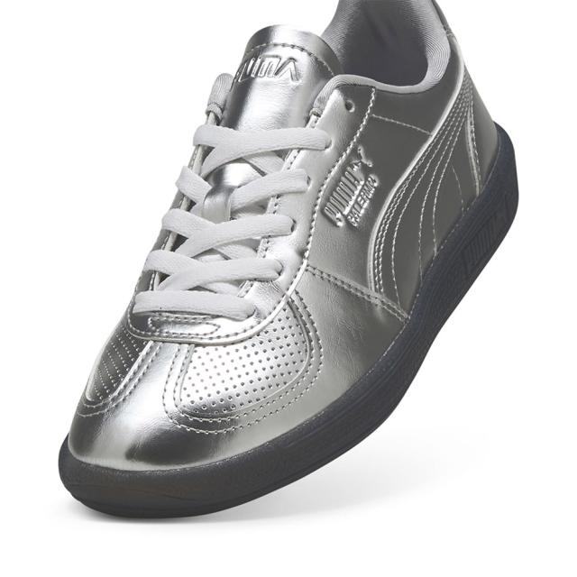 プーマ スニーカー レディース パレルモ アストロ エスケープ puma Palermo Astro Escape Wns きれいめ ブランド ローカット ジャーマントレーナー クリアソール シルバー メタリック 靴 シューズ 402331 秋 冬_5