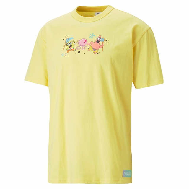 PUMA xスポンジ・ボブコレクション プーマ Tシャツ レディース メンズ 半袖 おしゃれ 可愛い かわいい ブランド プーマブラック アニメ  の通販はau PAY マーケット 靴のSVEC au PAY マーケット店 au PAY マーケット－通販サイト