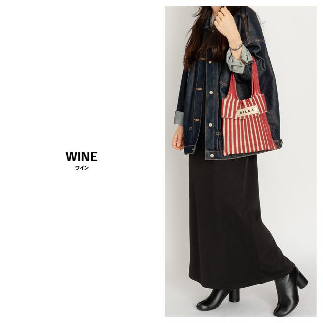 SILNA_minacolo ニットミニトートバッグ 軽量 ニット素材 丈夫