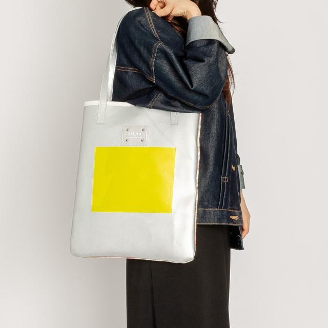 コラボトートバッグ 高級キリムROGOBA×SILNA_minacolo 牛革 本革 革靴