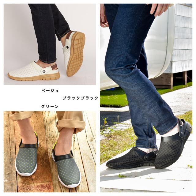SVEC 2WAY スニーカーサンダル メンズ スポーツサンダル