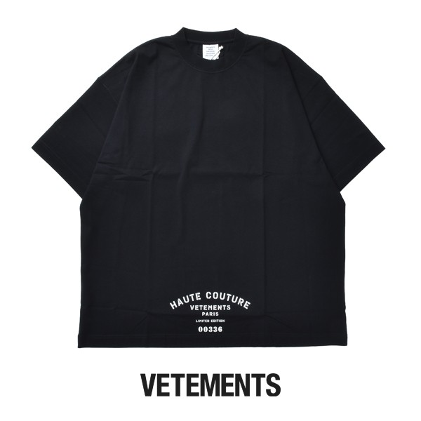 正規 VETEMENTS ヴェトモン ロゴ Tシャツ-