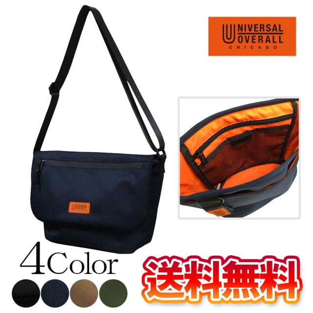 【取り寄せ商品】送料無料 ショルダーバッグ 斜めがけバッグ メンズ レディース ブラック 黒 紺 カーキ ネイビー ブランド UNIVERSAL OVERALL ユニバーサルオーバーオール バッグ ショルダー 鞄 横長 大容量 大きめ斜めがけ 可愛いの通販は 6,050円