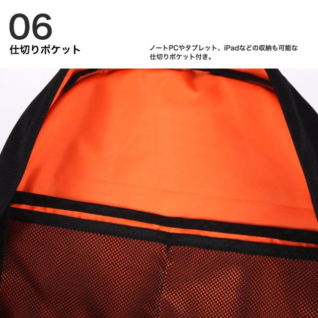 【取り寄せ商品】UNIVERSAL OVERALL リュック ユニバーサルオーバーオール バッグ ブランド メンズ レディース 大容量 通学 通勤 軽量 リュックサック マザーズリュック 背面ポケット 撥水 11ポケット 収納 可愛い ブラック 黒_11