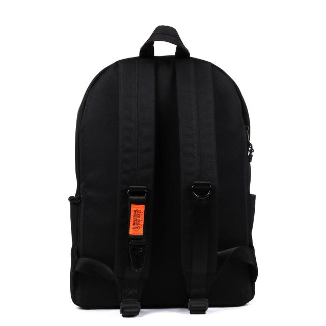 【取り寄せ商品】UNIVERSAL OVERALL リュック ユニバーサルオーバーオール バッグ ブランド メンズ レディース 大容量 通学 通勤 軽量 リュックサック マザーズリュック 背面ポケット 撥水 11ポケット 収納 可愛い ブラック 黒_4