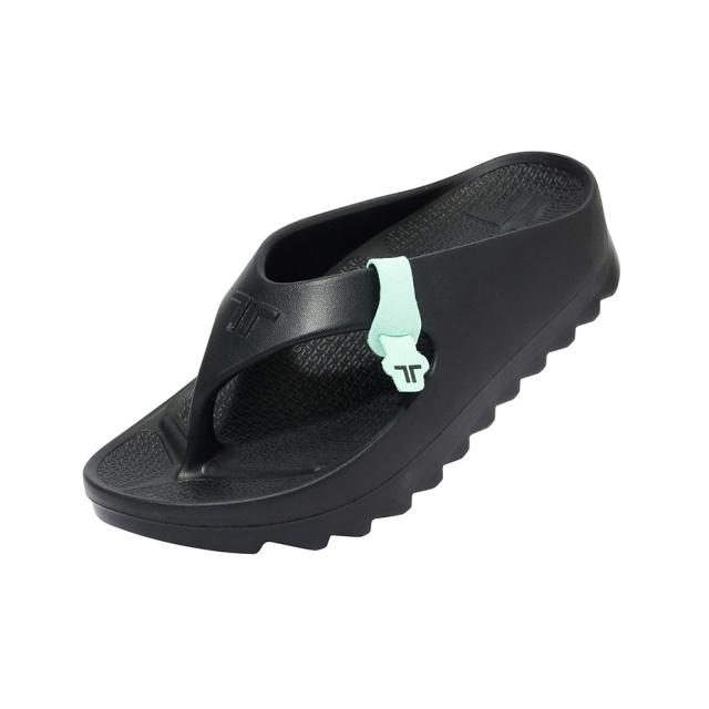 TELIC テリック リカバリーサンダル サンダル リカバリーシューズ リカバリー W-FLIP SHARK ダブルフリップ シャーク トングサンダル 厚底 メンズ シューズ 室内 コンフォートサンダル ビーチサンダル おしゃれ ブランド つっかけ 軽い 軽量 ブラック 黒 靴_3