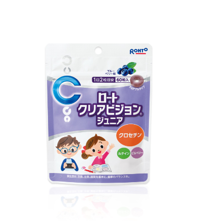 １０個　ｐ１０倍　【送料無料】ロートクリアビジョン　ジュニア　60粒