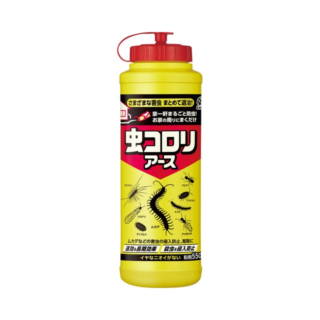 10個セット　虫コロリアース　（粉剤）　550g　【送料無料】　虫コロリ　アースの通販はその他虫除け・殺虫剤