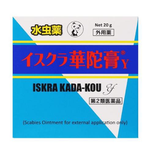 【第2類医薬品】送料無料　１０個　イスクラ　華陀膏　20ｇ　かだこう　の通販は