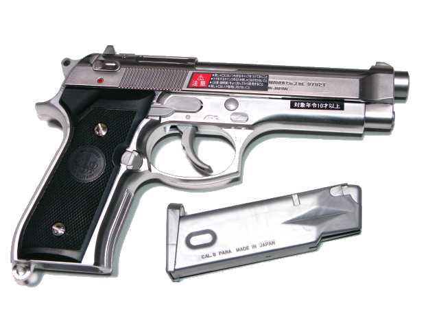 東京マルイ M92F ミリタリー クロームステンレス | 銀の備忘録