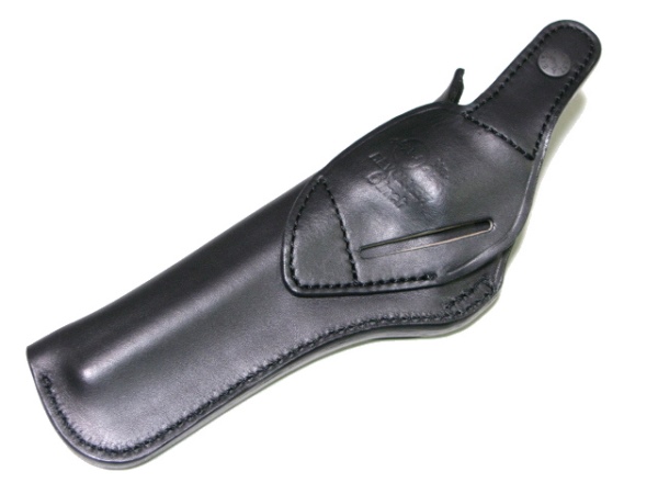 革製 サムブレイク ヒップホルスター リボルバー 6〜6.5in用 No.233