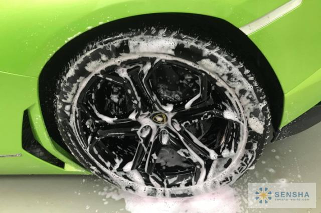 ホイールコーティング剤 タイヤコーティング剤 ガラスコーティング剤 車 コーティング剤 車用 ホイールクリーナー タイヤクリーナー カーシャンプー ホール タイヤ 洗浄剤 洗剤 最強 ホイールクリスタル タイヤクリスタル ホイール＆タイヤクリン_4