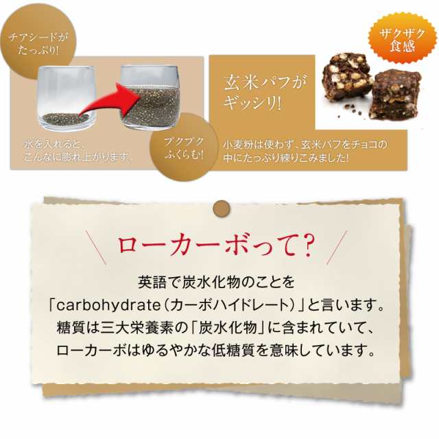 ローカーボチョコクランチ ミルク ビター 個包装 500g カカオが香る 糖質オフ 低糖質チョコレート 低糖質食品 低糖質お菓子 バレンタイの通販はau Pay マーケット ティーライフ 美容茶 健康茶