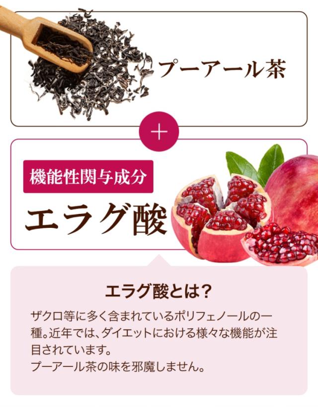機能性表示食品】プーアール茶 ヘルシーボ 30個入 2袋セット 