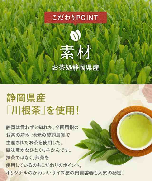 羊羹 羊かん お茶 緑茶 和菓子 お茶うけ やぶきた羊かん 10個入 【日本未発売】