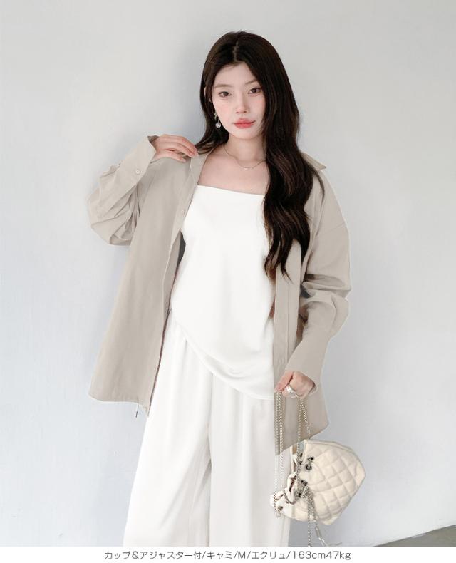 1/30限定⭐︎値引き⭐︎sukala リブドレープキャミソールM SUKALA】リブドレープキャミソール(S・Mサイズ ディープグリーン