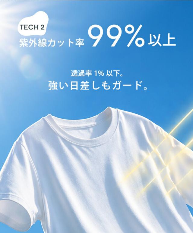 先着100名様半額クーポン！【COOLIFY｜ラッシュガード上下セット】接触冷感 長袖トップス ショートパンツ レディース UVカット カットソー 指穴付き 薄手 体型カバー ストレッチ素材 シンプル 無地 黒 ク チャコール 冷感インナー 水着_9