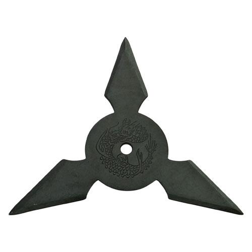 手裏剣 黒いぶし L 11センチ 三角の通販はau Pay マーケット ボディーガード