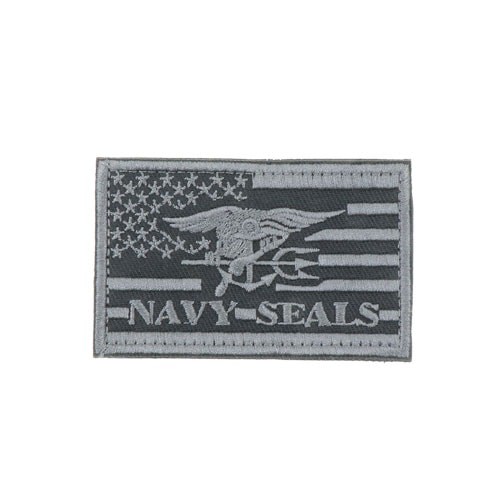 NAVY SEALS ワッペン グレー