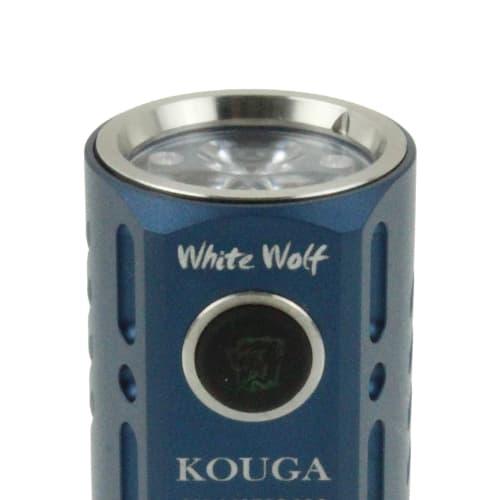 ホワイトウルフ　タクティカルライト　鋼牙-KOUGA- ブルー
