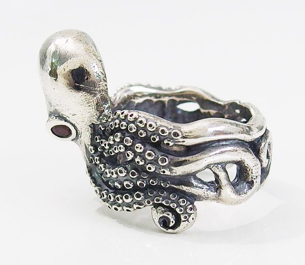 タコの指輪 1 17号フリーサイズ メイン 蛸 魚 魚介類 指輪 リングの通販はau Pay マーケット 株式会社ppp