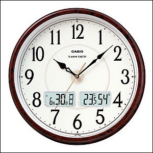 【正規品】CASIO カシオ クロック ITM-200J-5BJF 掛け時計