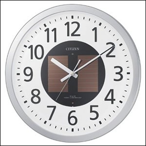 【正規品】シチズン CITIZEN 時計 クロック 4MY815-019 ソーラー電源電波掛時計 エコライフM815の通販は