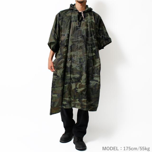 レインウェア ポンチョ メンズ レディース 雨具 カッパ 合羽 雨合羽 レインコート ミリタリー サバゲー アウトドア 登山 防水の通販はau Pay マーケット Falo ファロ