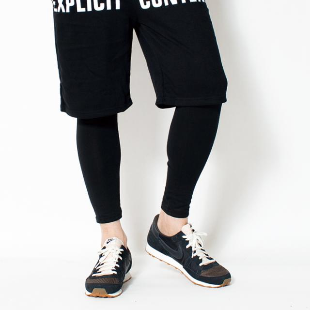 9pattern かっこいい ブラック レギンス タイツ メンズ スパッツ おしゃれ ラッシュガード レギパン ダンスパンツ インナー シンプル スの通販はau Pay マーケット Falo ファロ