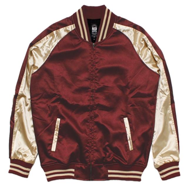 スカジャン メンズ 無地 サテン 光沢 ブルゾン ジャケット ライト アウター 黒 ネイビー 赤 レッド スーベニア ボンバー 送料無料の通販はau Pay マーケット Falo ファロ