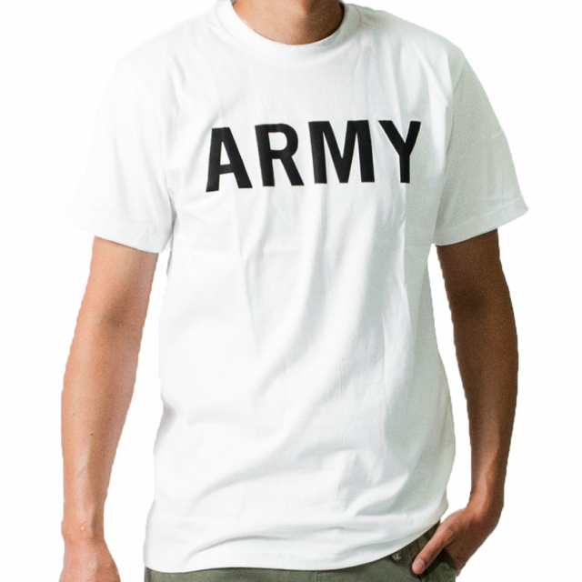 Army プリント Tシャツ メンズ 半袖 S Xxl 全5色 白 黒 グレー ネイビー カーキ グリーン カジュアル アメカジ ミリタリー 綿100の通販はau Pay マーケット Falo ファロ