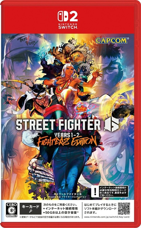 GAMEダッシュ*新品*【Switch 2専用】Street Fighter 6 Years 1-2 ファイターズエディション クロネコヤマト宅急便で安心お届け
