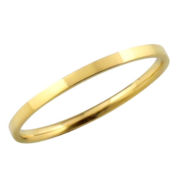 平打ちリング 1.5mm幅 18金 指輪 メンズ K18 ゴールド シンプル フラット リング 結婚指輪 ペアリング 日本製 送料無料の通販はau  PAY マーケット - ジュエリーアイ | au PAY マーケット－通販サイト