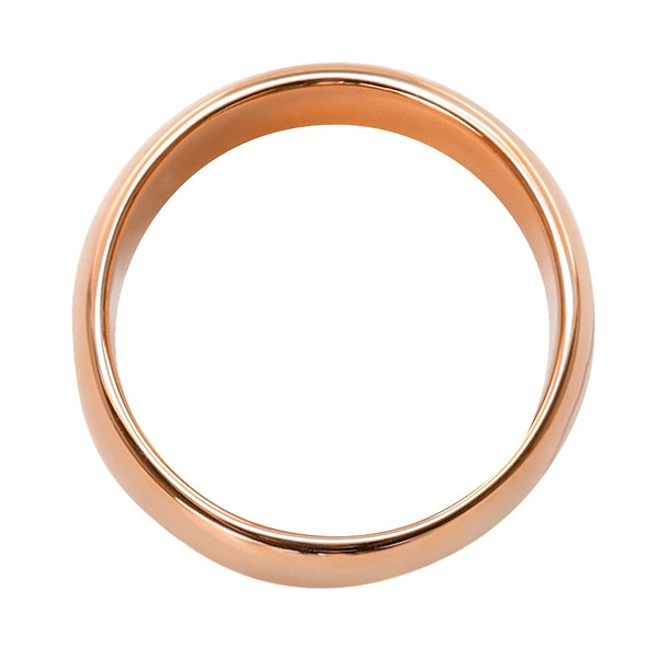 甲丸リング 10mm幅 18金 指輪 メンズ K18 ゴールド シンプル 甲丸 リング 結婚指輪 ペアリング 日本製 送料無料