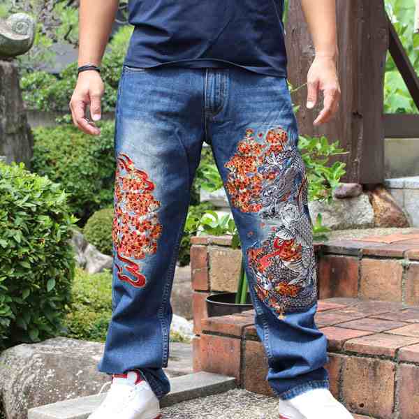 Vintage Dragon Denim ドラゴン　龍　ジーンズ　和デニム