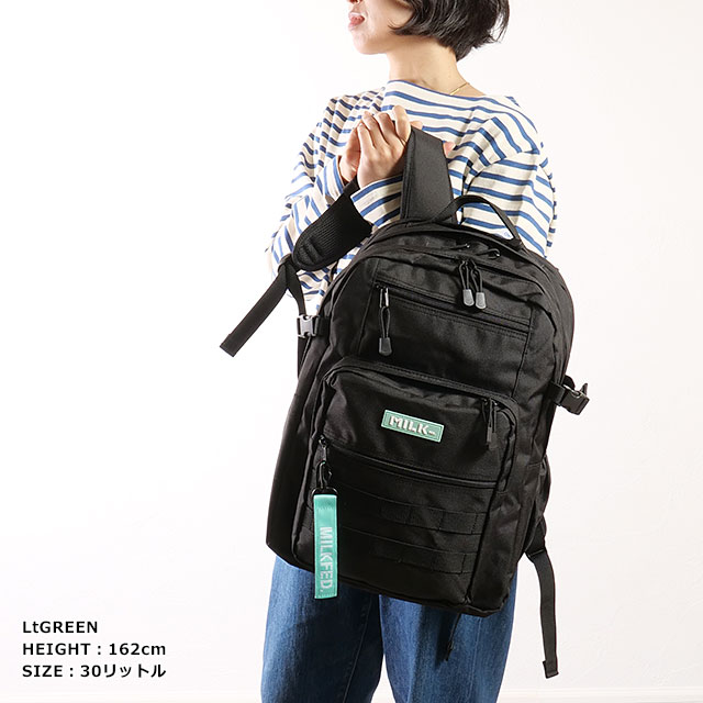 ミルクフェド リュック　２点 楽天市場】ミルクフェド MILKFED. ACTIVE DOUBLE POCKET MOLLE
