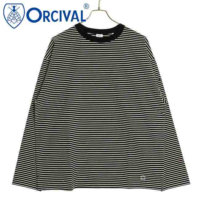 オーシバル ORCIVAL クルーネック ロングスリーブプルオーバー [OR-C0375-BDM FW24] CREW NECK L/S P.O. メンズ トップス カットソー ト