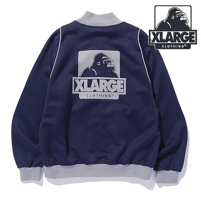 エクストララージ XLARGE オージー トラックジャケット [101243021005 FW24SPOT] OG TRACK JACKET メンズ トップス ジャージ NAVY