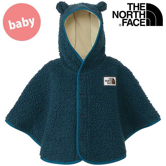 ザ・ノース・フェイス THE NORTH FACE ベビーカドルフリースポンチョ [NAB72402-PO FW24] B Cuddle Fleece Poncho 男の子・女の子 TNF ア