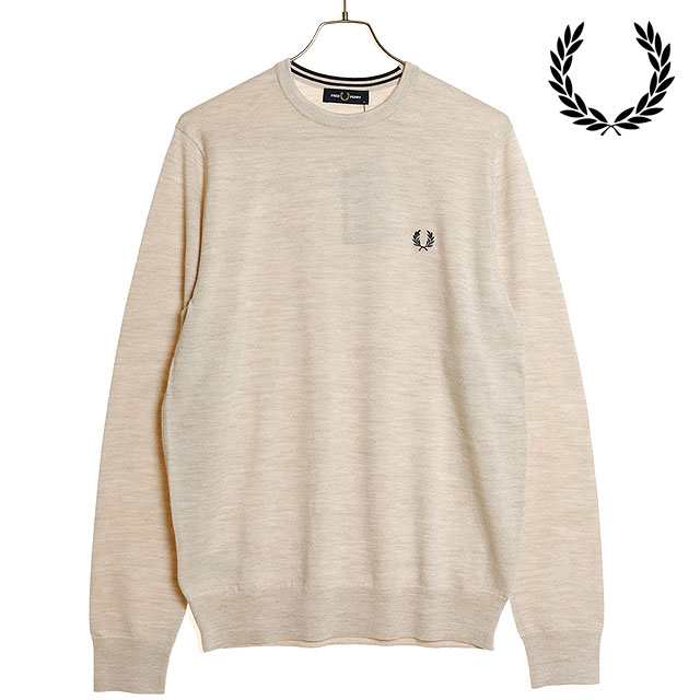 フレッドペリー FRED PERRY クラシッククルーネックジャンパー [K9601-X23 FW24] CLASSIC CREW NECK JUMPER メンズ トップス ニット セー