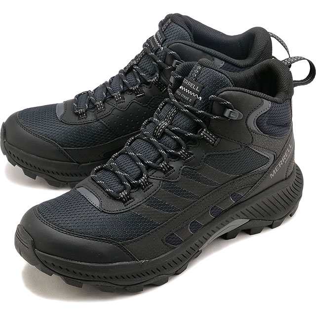 メレル MERRELL スニーカー スピードストライク2 ミッド ウォータープルーフ [J037833 FW24] M SPEED STRIKE 2 MID WATERPROOF メンズ 靴