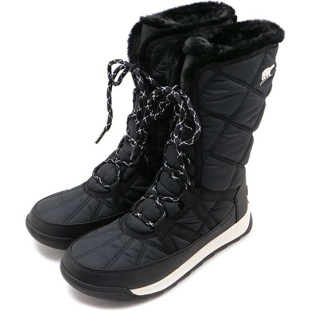 ソレル SOREL ブーツ ウィットニー2プラス トールレース ウォータープルーフ [NL5163-010 FW24] W WHITNEY II PLUS TALL LACE WP レディ