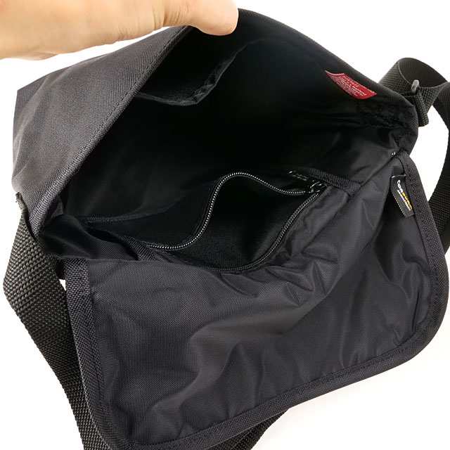 マンハッタンポーテージ Manhattan Portage マグネットスナップ メッセンジャーバッグ [MP1603BPDMGNT FW24] Nylon Messenger Bag Back P