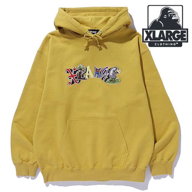 エクストララージ XLARGE パーソナルズ フーデッド スウェットシャツ [101244012004 FW24WINTER] PERSONALS HOODED SWEATSHIRT メンズ x-