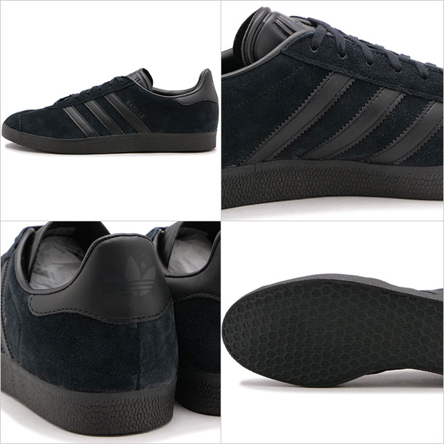 アディダス オリジナルス adidas Originals スニーカー ガゼル [EOZ88/CQ2809 SS24] GAZELLE メンズ・レディース 靴 シューズ ガッツレー コアブラック/コアブラック/コアブラック 正規取扱店