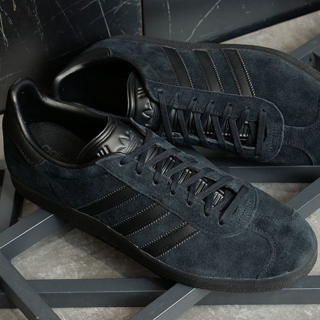 アディダス オリジナルス adidas Originals スニーカー ガゼル [EOZ88/CQ2809 SS24] GAZELLE メンズ・レディース 靴 シューズ ガッツレー コアブラック/コアブラック/コアブラック 正規取扱店