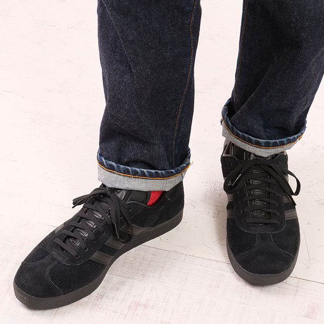 アディダス オリジナルス adidas Originals スニーカー ガゼル [EOZ88/CQ2809 SS24] GAZELLE メンズ・レディース 靴 シューズ ガッツレー コアブラック/コアブラック/コアブラック 正規取扱店