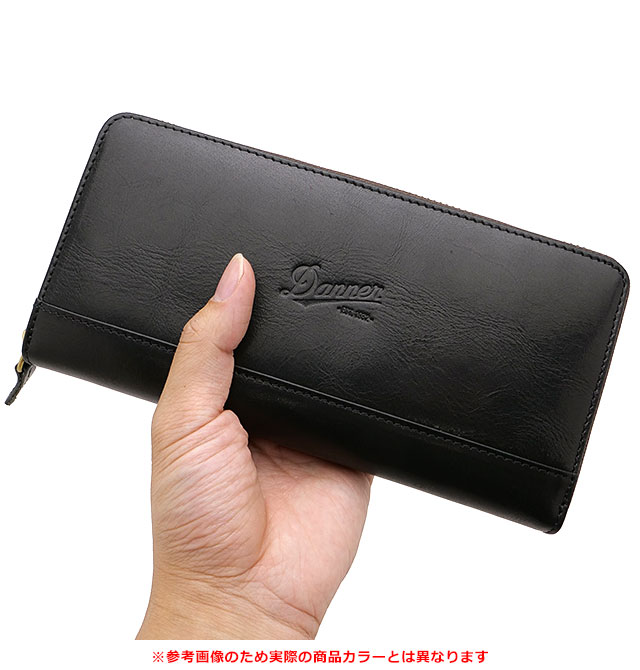 ダナー Danner ラウンド ロングウォレット [B-016/688839-0003 FW25] ROUND LONG WALLET メンズ 長財布 革製 CAMEL 正規取扱店